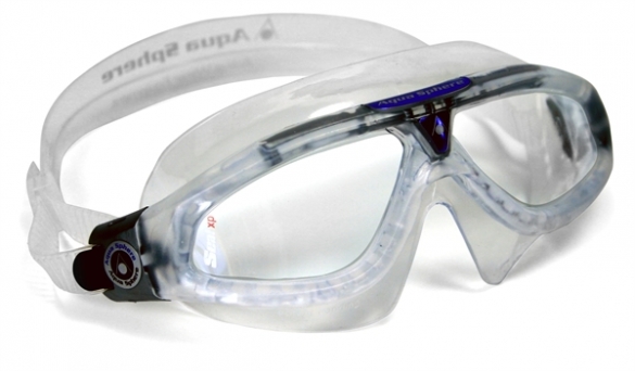 Aqua Sphere Seal XP Zwembril transparante lens zilver AS169880