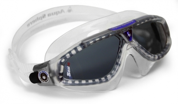 Aqua Sphere Seal XP Zwembril donkere lens zilver AS169920