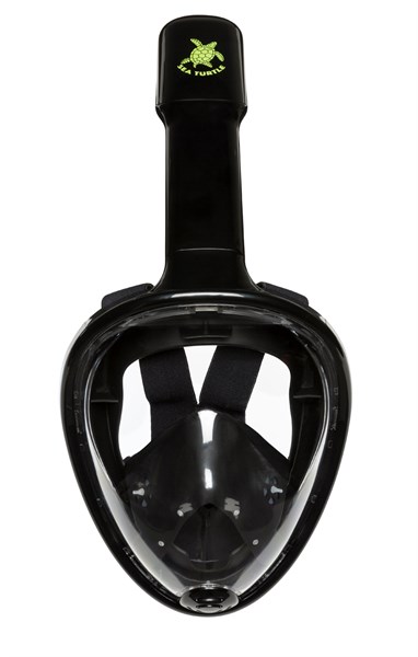 Sea Turtle Full face snorkelmasker zwart ST4010VRR