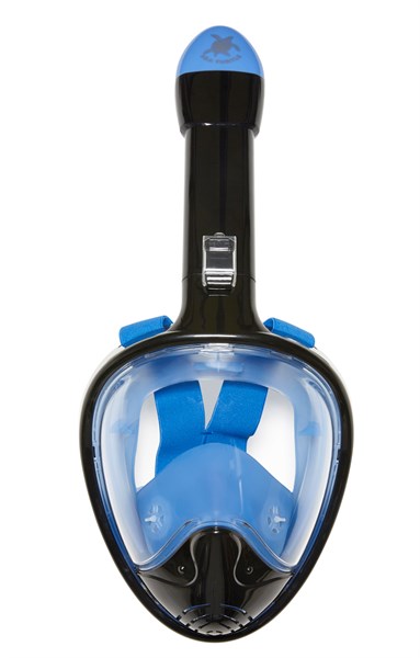 Sea Turtle Flex deluxe Full face snorkelmasker zwart/blauw ST4080VRR