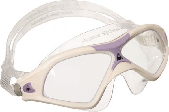 Aqua Sphere Seal XP 2 Lady transparante lens zwembril wit/paars AS138210