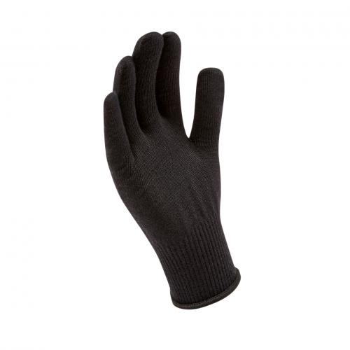 Sealskinz Stody Solo Merino handschoen zwart  12123089-0001