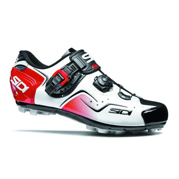 Sidi Cape mountainbikeschoen wit/zwart/rood heren SIDICAPEBINERO