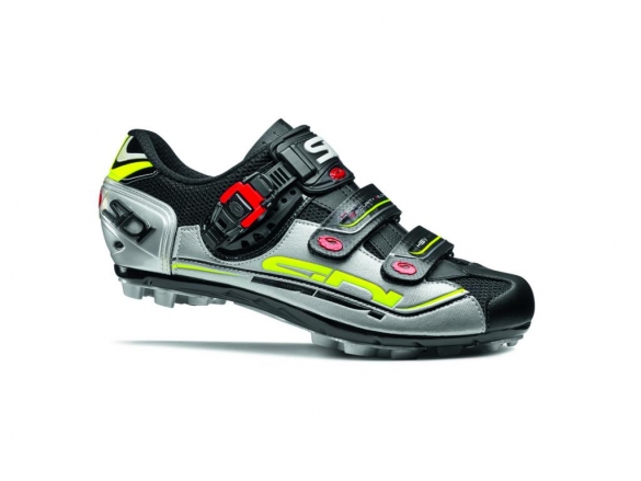 Sidi Eagle 7 Fit mountainbikeschoen zwart zilver geel Eagle7zwartzg