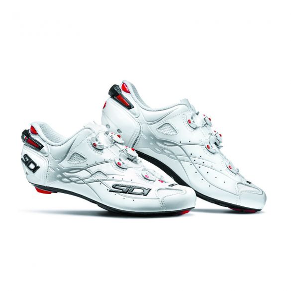 Sidi Shot raceschoen wit heren SISHOBIBI
