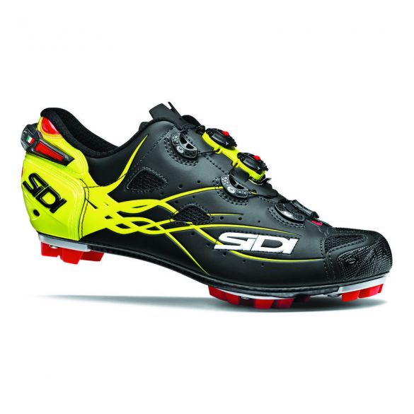 Sidi Tiger matt mountainbikeschoen zwart/geel heren SITIMANEOPGIFL