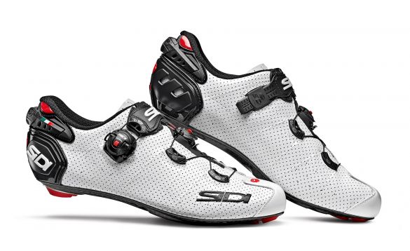 Sidi wire 2 carbon air raceschoen wit/zwart heren MCWIRE2CA