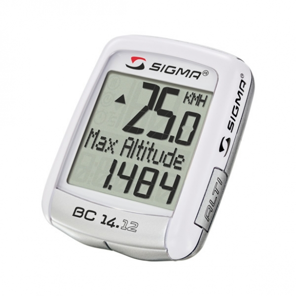 Sigma BC 14.12 ALTI fietscomputer met draad THV035600