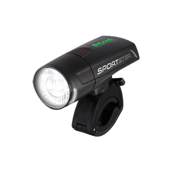 Sigma Sportster LED koplamp zwart THV041079