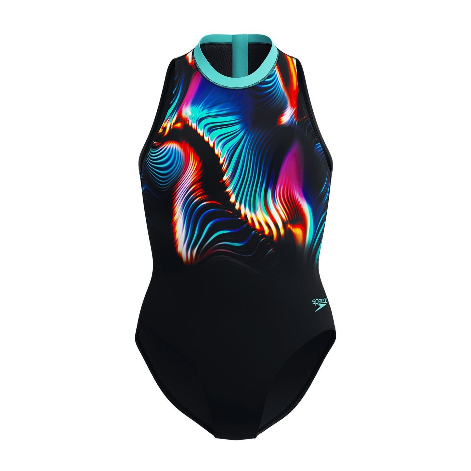 Speedo eco+ print hydrasuit blauw dames 1244518172