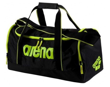 Arena Spiky 2 medium zwemtas zwart/geel AA1E006-53