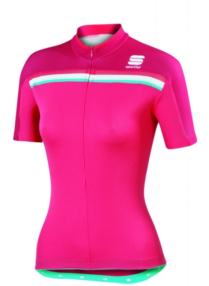 Sportful Allure Fietsshirt roze dames 1101659-204