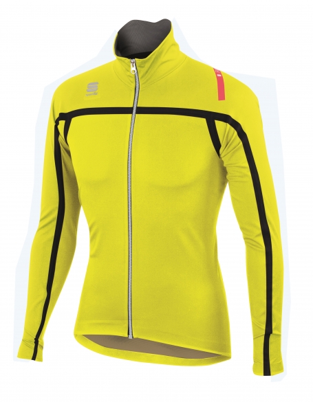 Sportful Fiandre Extreme Neoshell jacket zwart-geel heren 1101395-091