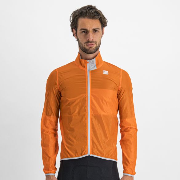 Sportful Hot pack Easylight fietsjack lange mouw oranje heren XL afbeelding