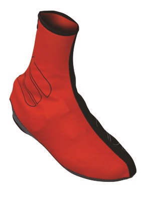 Sportful ProRace WS overschoenen zwart-rood 01412-251 SP1101412-251