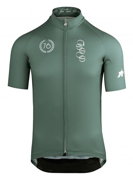 Assos ForToni korte mouw fietsshirt groen heren 112027469