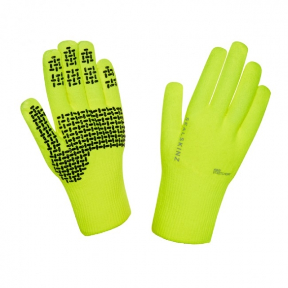 SealSkinz Ultra grip fietshandschoenen geel 121161701-701
