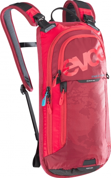 EVOC Stage 3L + 2L bladder rugzak rood 100206503
