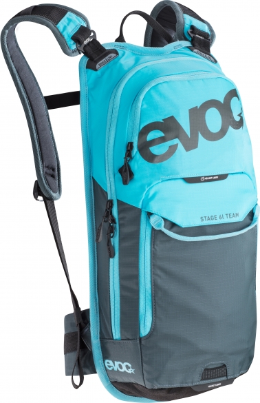 Evoc Stage team 6L + 2L badder rugzak blauw 100205218