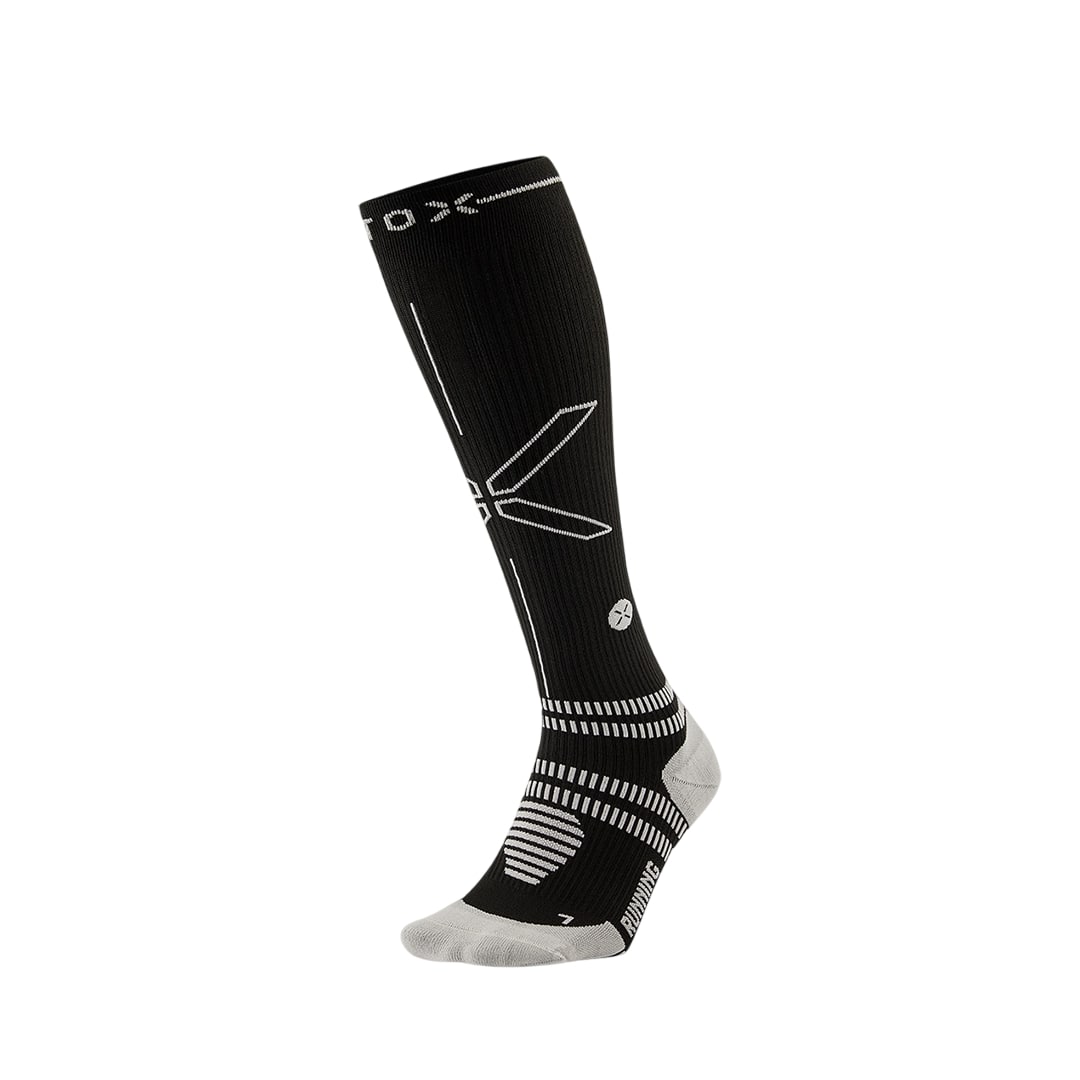 Stox Running Socks zwart/grijs dames RUNSKW-8011
