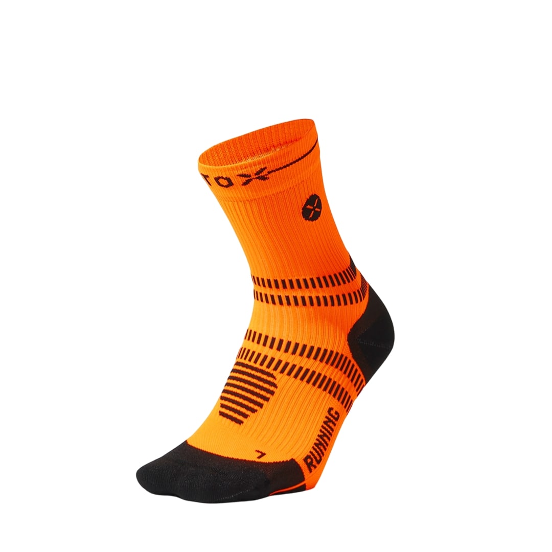 Stox Running Ankle Socks oranje heren RUNASM-4480