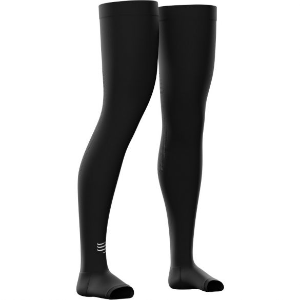 Compressport Total full leg Compressiekousen zwart FLV2-99