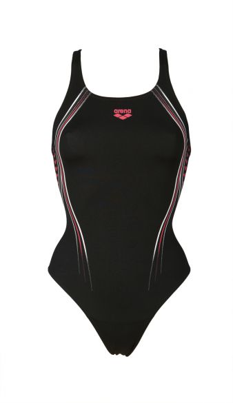 Arena One Serigraphy badpak zwart dames AF001193-504