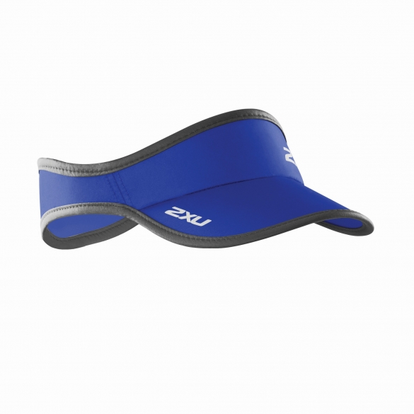 2XU Run Visor zonneklep blauw UA1150f