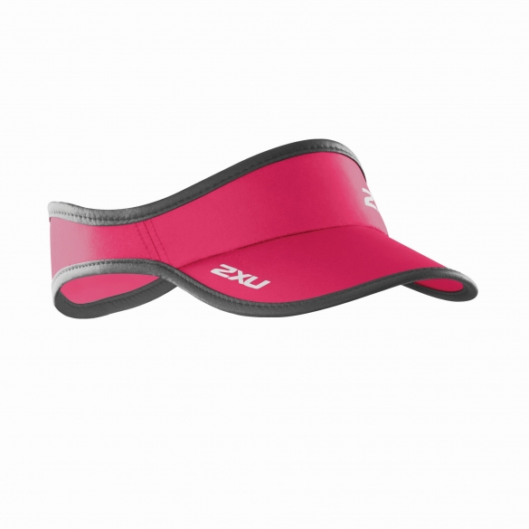 2XU Run Visor zonneklep roze UA1150f