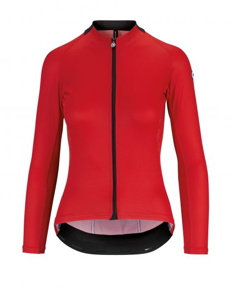 Assos UMA GT Summer lange mouw fietsshirt rood dames 122428047-vrr