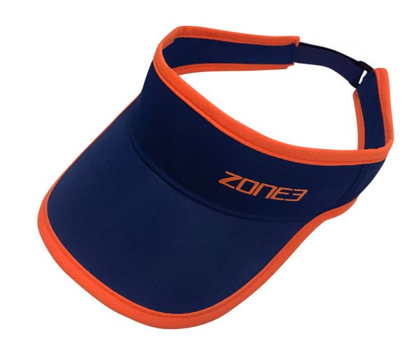 Zone3 Coolmax Race visor blauw/oranje RA18CMRV102