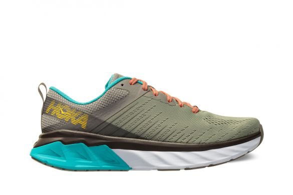 Hoka One One Arahi 3 hardloopschoenen grijs/blauw dames 1104099-FGSB