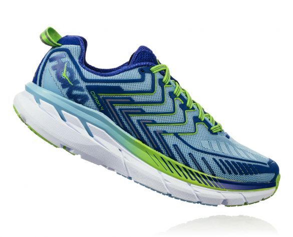 Hoka One One Clifton 4 hardloopschoenen blauw dames 1016724SBSTW
