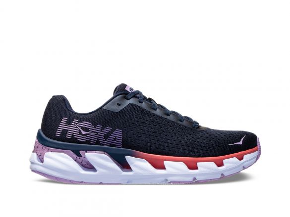 Hoka One One Elevon hardloopschoenen blauw/paars dames 1019268-BILV