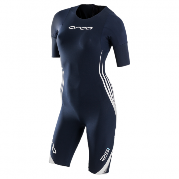 Orca RS1 korte mouw swimskin blauw dames HVSE04