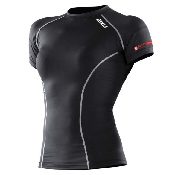 2XU women's Compression S/S Top WA1121 black 2XUWA1121BLK