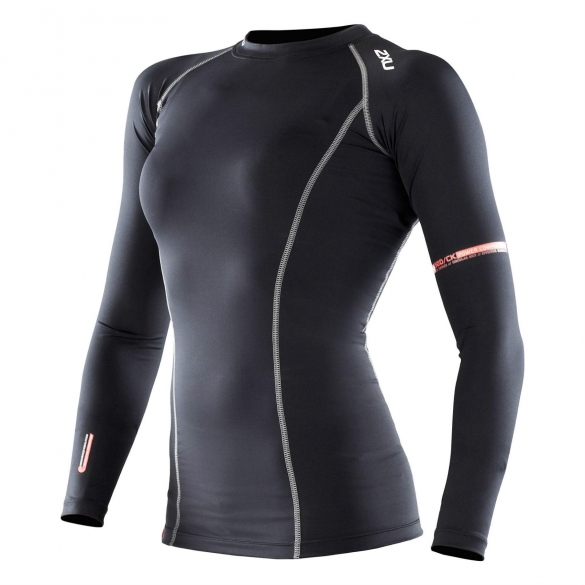 2XU women's Compression L/S Top WA1122 black 2XUWA1122BLK