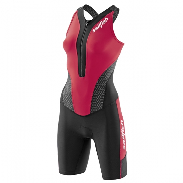Sailfish Competition trisuit vrouwen rood 2015 STCOMWR