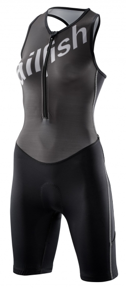 Sailfish Team Tri suit zwart/zilver dames sl22231
