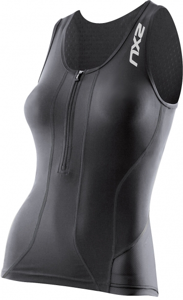 2XU Long Distance Tri Singlet zwart 2013 (WT2326a) 2XUWT2326aBLACK