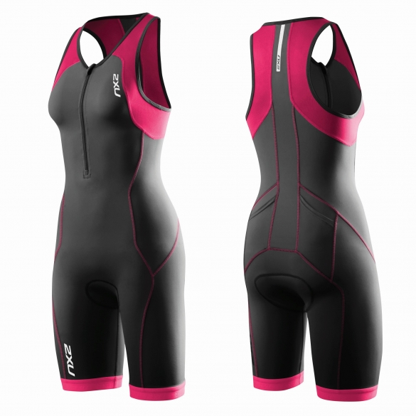2XU G:2 Active trisuit zwart/roze dames WT3119d