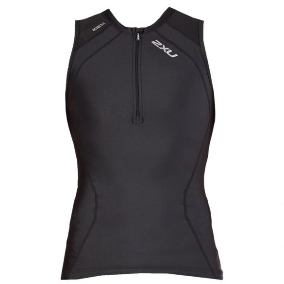 2XU Compression mouwloos tri top zwart dames 2018 WT4845a-BLK/BLK