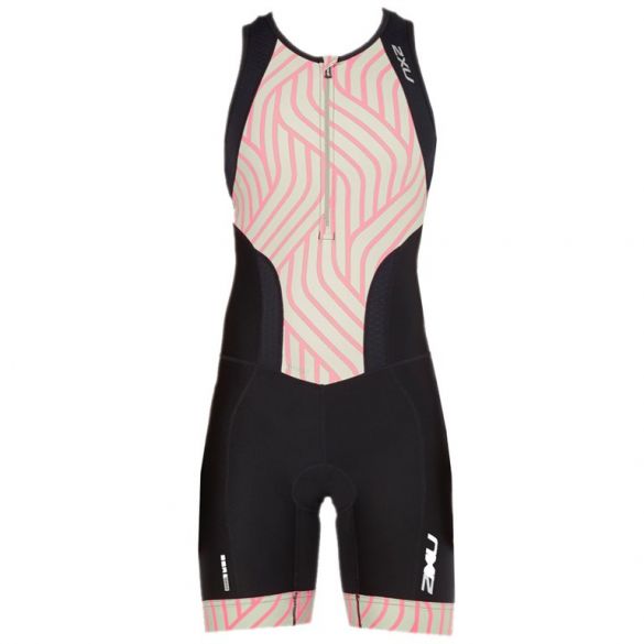 2XU Perform mouwloos trisuit zwart/mint dames WT4855d-BLK/MIT
