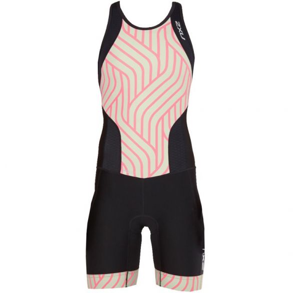 2XU Perform Y-back trisuit zwart/mint dames WT4856d-BLK/MIT