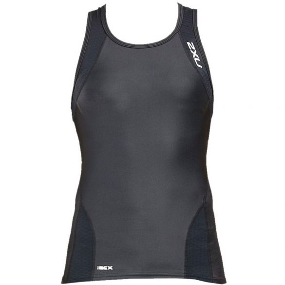 2XU Perform mouwloos tri top zwart dames 2018 WT4857a-BLK/BLK