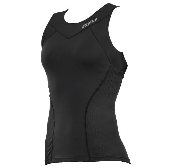 2XU Active mouwloos tri top zwart dames WT5547a-BLK/BLK