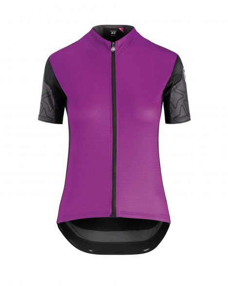 Assos XC korte mouw fietsshirt paars dames 522020578