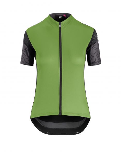 Assos XC korte mouw fietsshirt groen dames 522020576-vrr