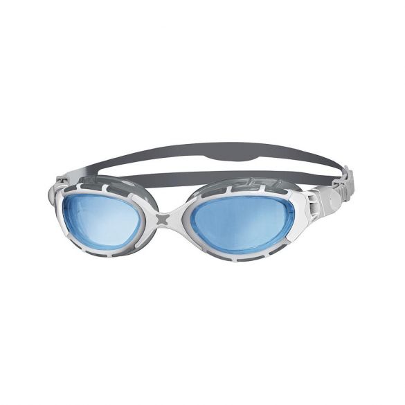Zoggs Predator flex 2.0 zwembril zilver/wit 331848