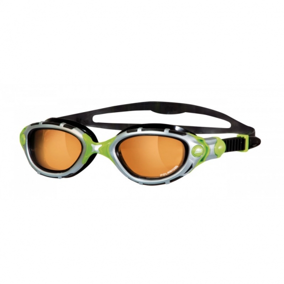 Zoggs Predator flex polarized ultra zwembril groen limited ZOPRULGR